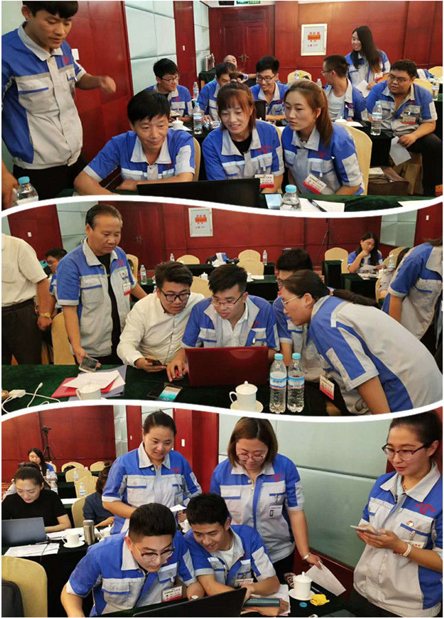 金格瑞颗粒机销售分组演练营销工具